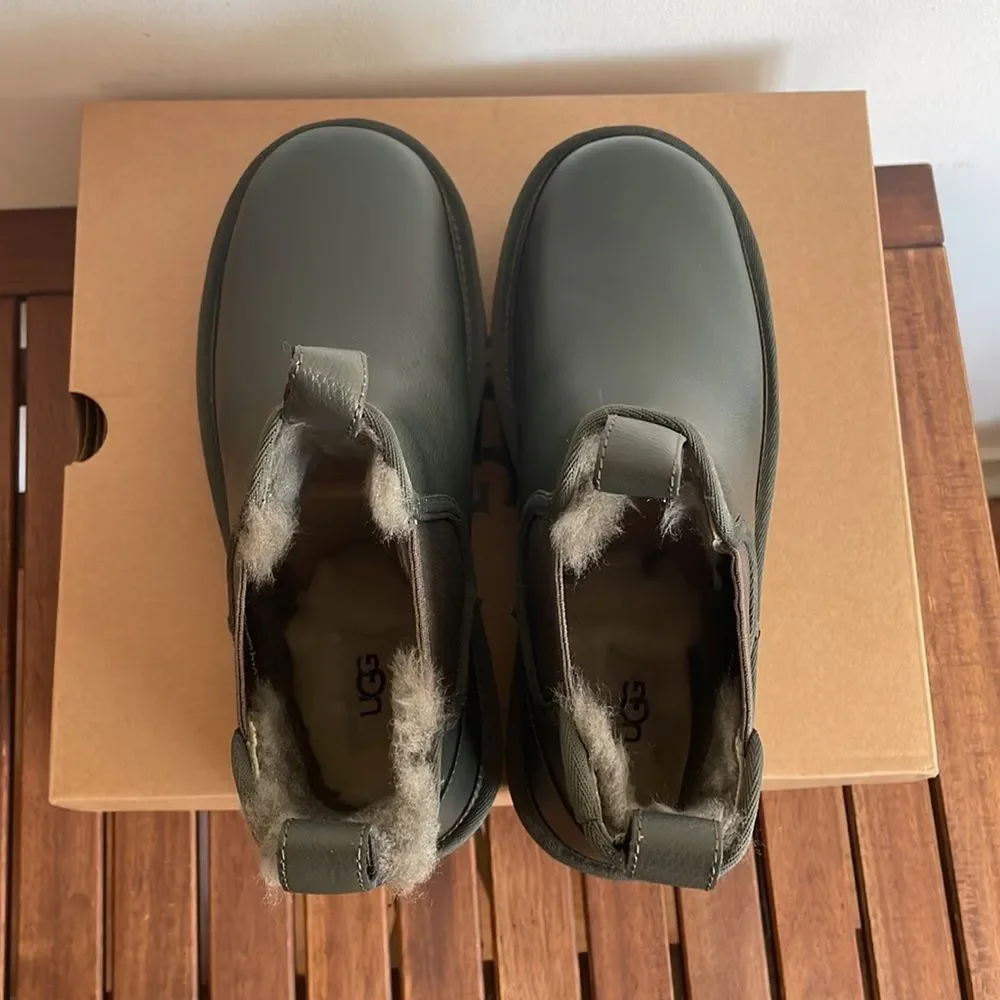UGG Neumel Platform Chelsea Boots Forest Night Women Size 9 - Picture 8 of 15